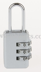 Porcellana Lucchetto dei bagagli di combinazione di Resttable di 3 quadranti per sicurezza della valigia fornitore
