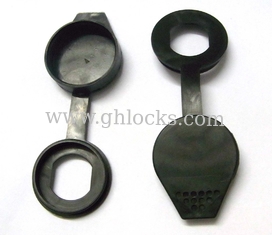 Porcellana WP001 il nero Coverl impermeabile per le serrature del diametro 22mm fornitore