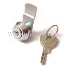 Porcellana Serratura chiave piana in lega di zinco della camma per la serratura del cassetto dei contanti di posizione con la chiave d'ottone fornitore