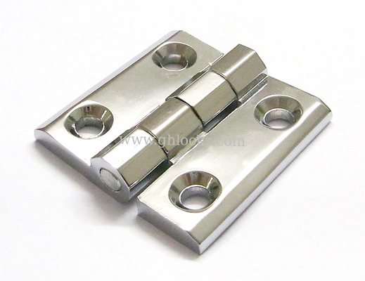 Cerniera di pannello elettrica in lega di zinco luminosa del gabinetto della cerniera di porta del Governo 40*40 50*50 60*60 Chrome fornitore