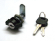 Il nero elettrico Wing Cam Lock della serratura di porta del Governo MS815-1 con Aliked chiave fornitore