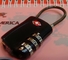 3 serratura a combinazione dei bagagli del cavo del quadrante TSA fornitore