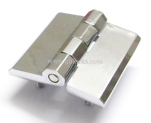 Cerniera di pannello elettrica in lega di zinco luminosa del gabinetto della cerniera di porta del Governo 40*40 50*50 60*60 Chrome fornitore